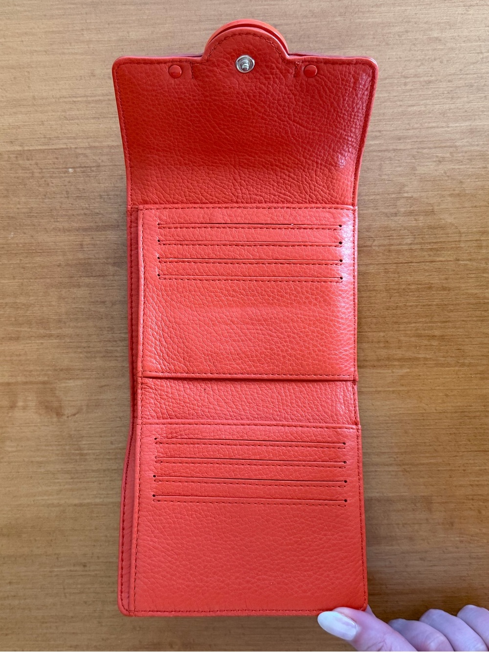 TORY BURCH Pebbled Leather Wallet - Picture 5 of 10